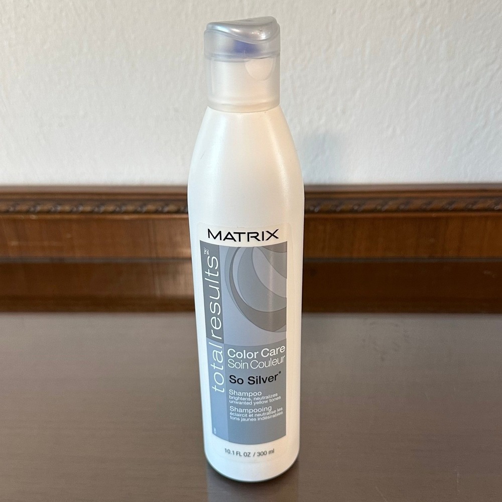 Matrix Total Results So Silver Color Care Shampoo 10.1 fl oz Purple Toning *READ